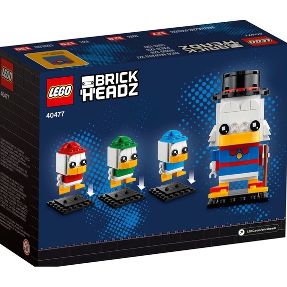 SOLD LEGO BrickHeadz 40477 Disney DuckTales Scrooge McDuck, Huey, Dewey & Louie - Picture 3 of 8
